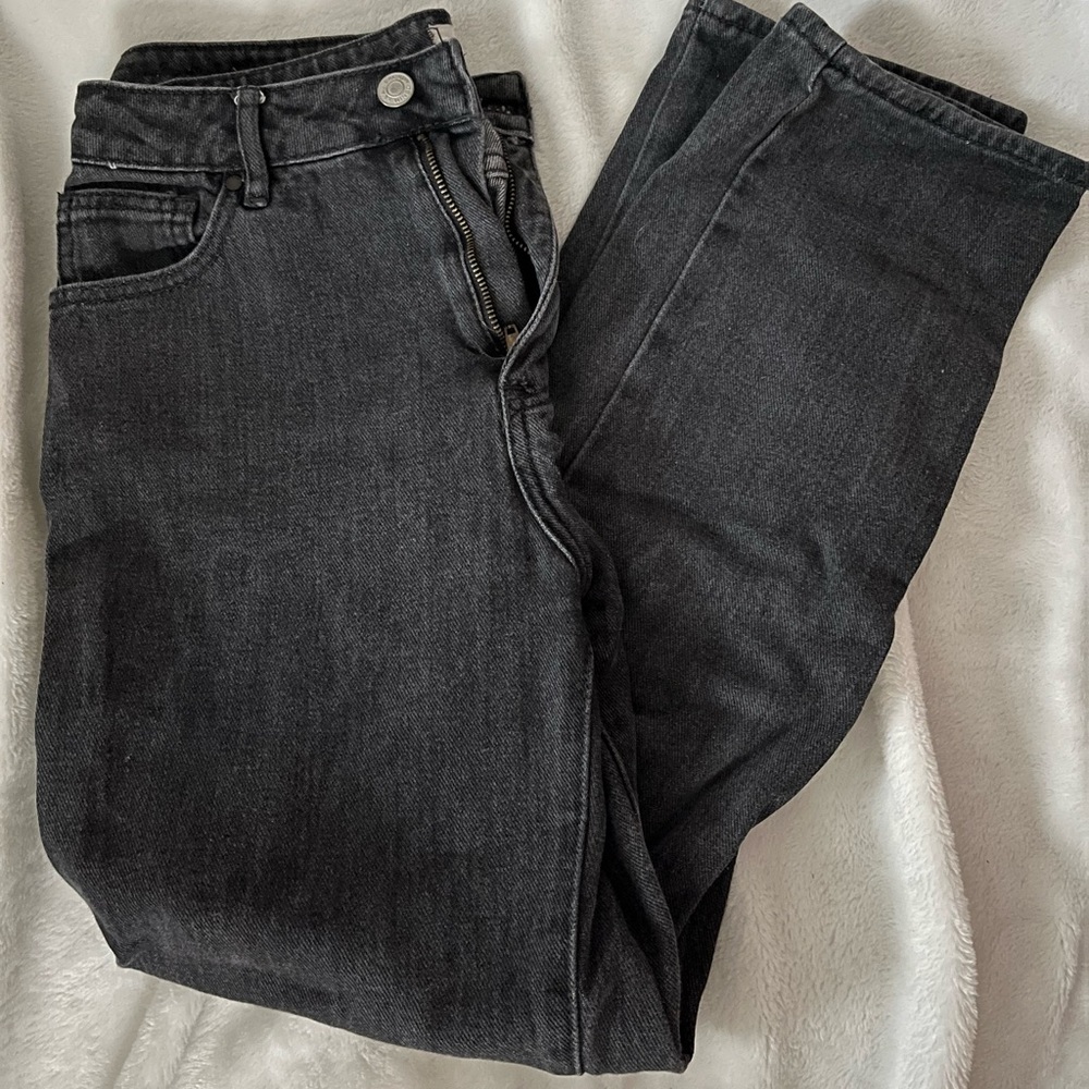 black pacsun mom jeans size 26
